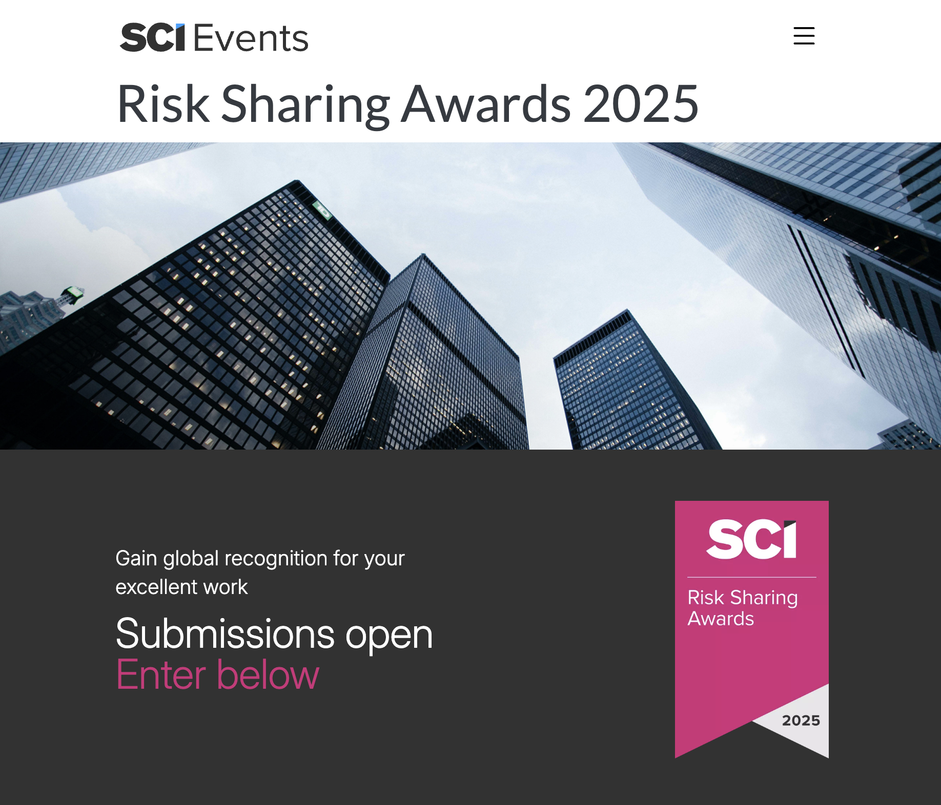 SCI Events - tablet design